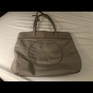 Slate Grey coach leather purse!!